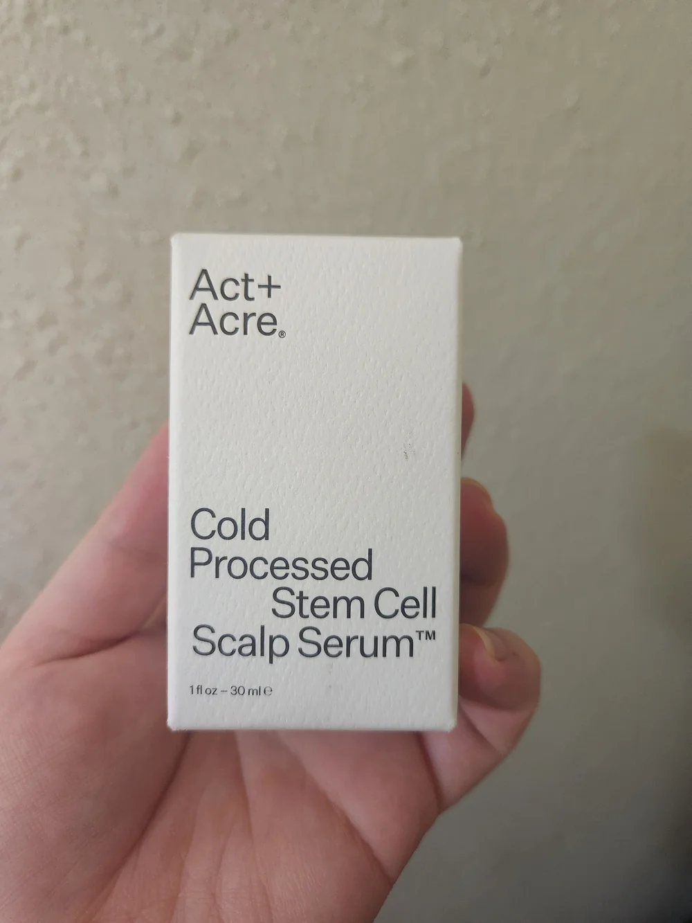 Cold Processed Stem Cell Scalp Serum — White